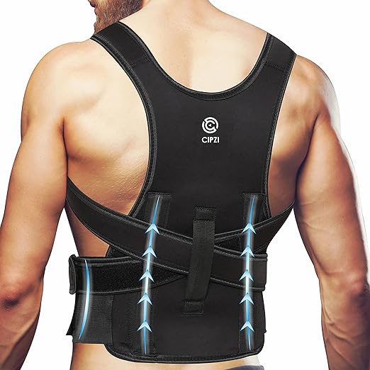 Adjustable Back Posture Corrector/ Relieve Pain Belt Women Men